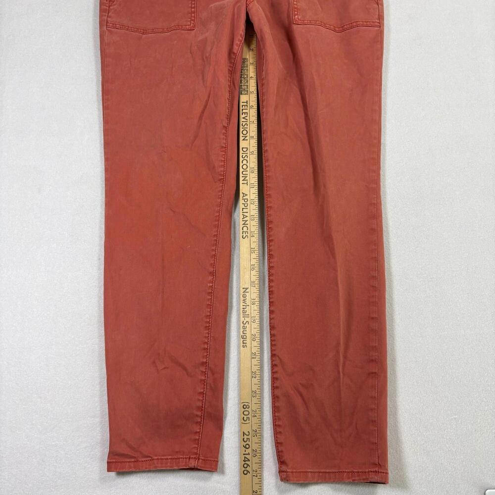 Universal Thread womens jeans 14 32R red mid rise skinny button fly Y2K - Picture 10 of 16